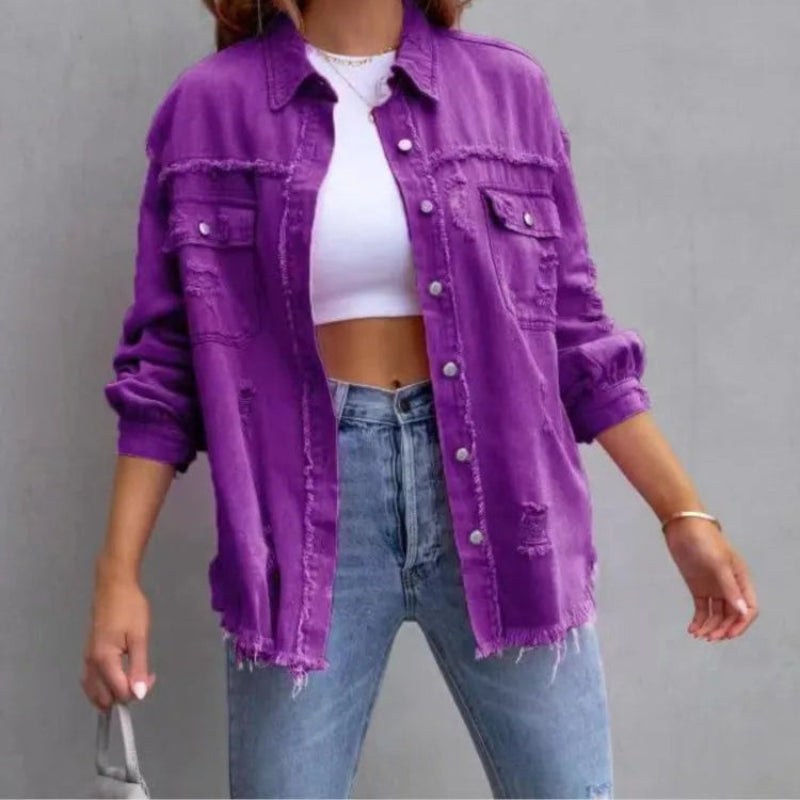 Veste Hippie Violette