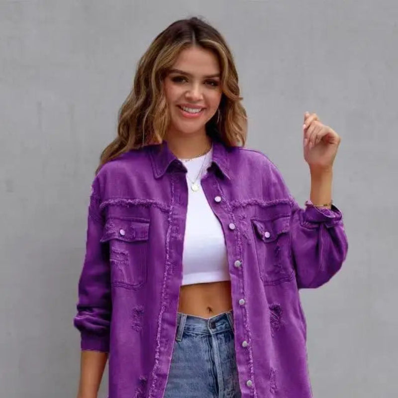 Veste Hippie Violette