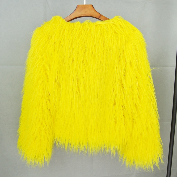 Veste Hippie Chic Jaune