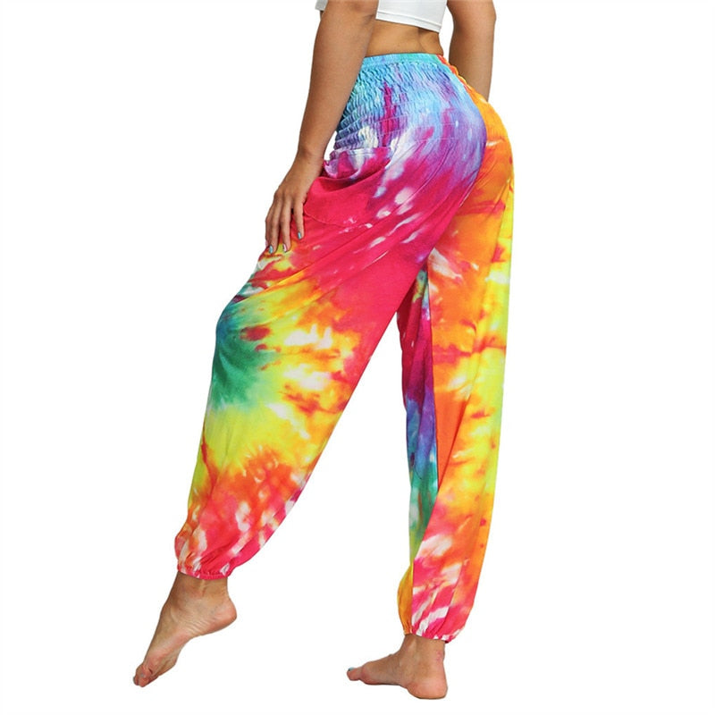 Pantalon Hippie <br> Sarouel Arc-en-ciel - boutique-hippie.fr