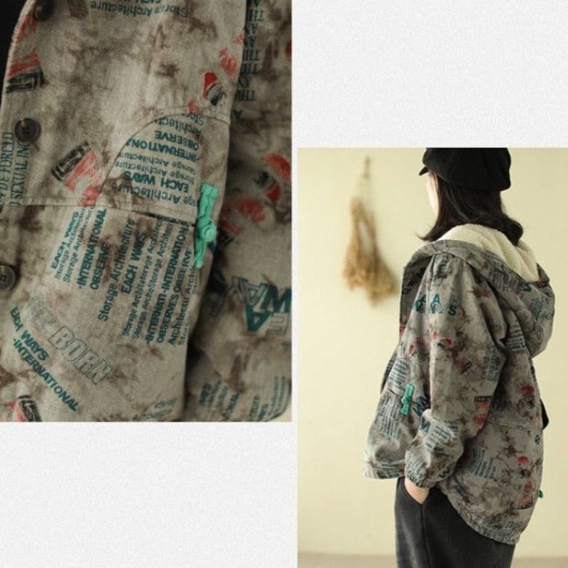 Manteau Hippie Vintage