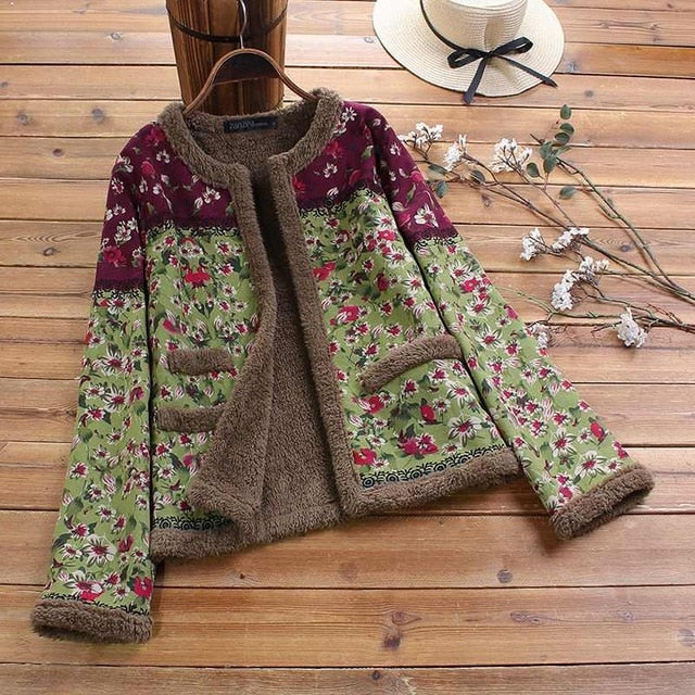 Veste Fleurie