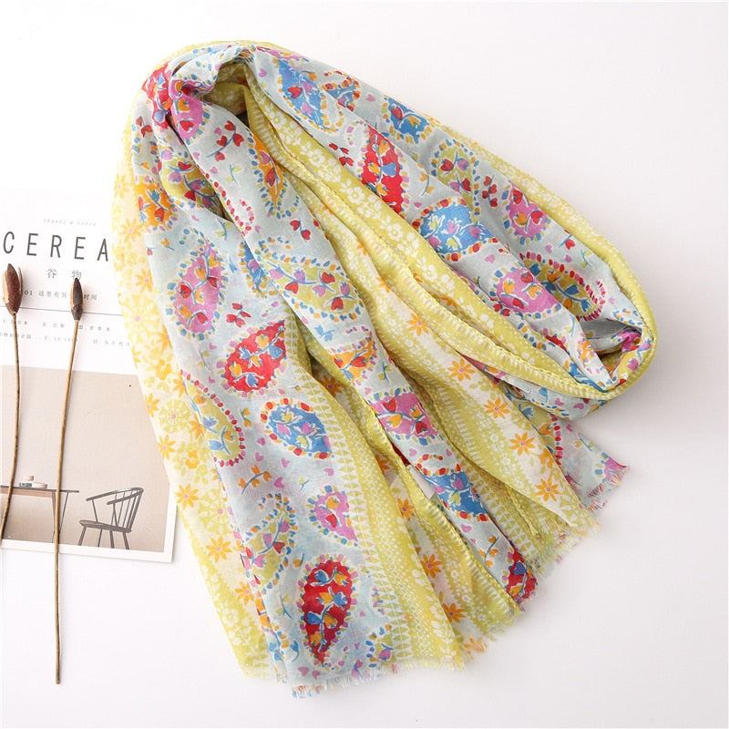 Chèche <br> Coloré - boutique-hippie.fr