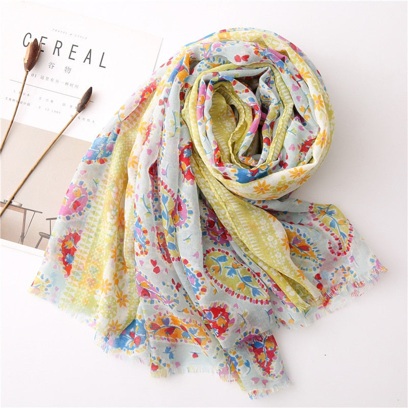 Chèche <br> Coloré - boutique-hippie.fr