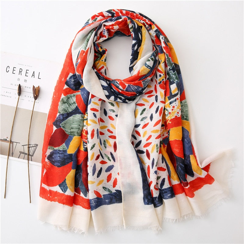 Chèche <br> Estival Coloré - boutique-hippie.fr