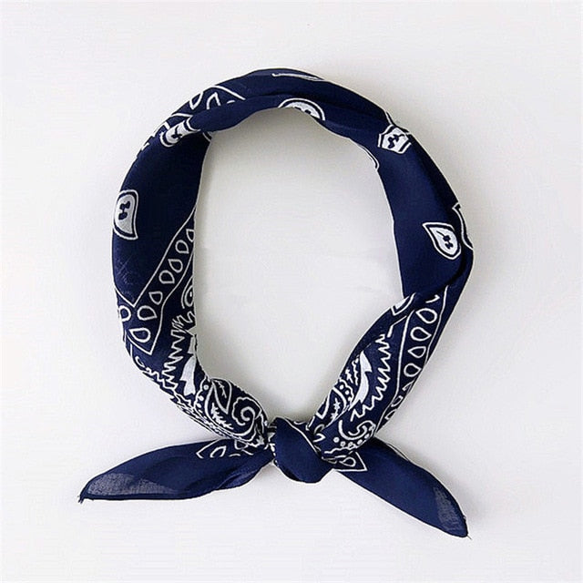 Bandana Hippie <br> Bleu de minuit - boutique-hippie.fr