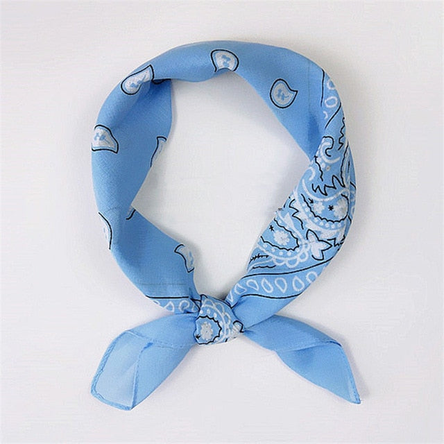 Bandana Hippie <br> Bleu Turquoise - boutique-hippie.fr