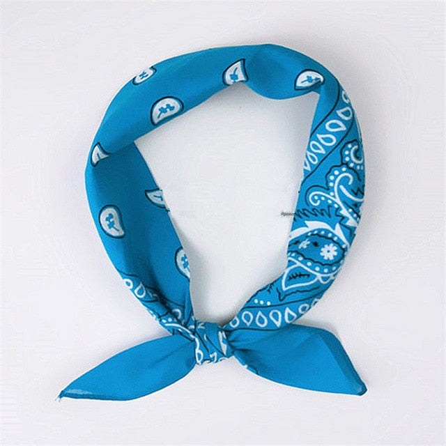 Bandana Hippie <br> Bleu Clair - boutique-hippie.fr