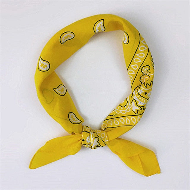 Bandana Hippie <br> Jaune - boutique-hippie.fr