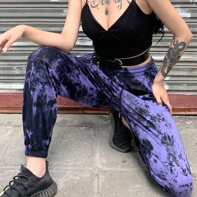 Pantalon Délavé Coloré