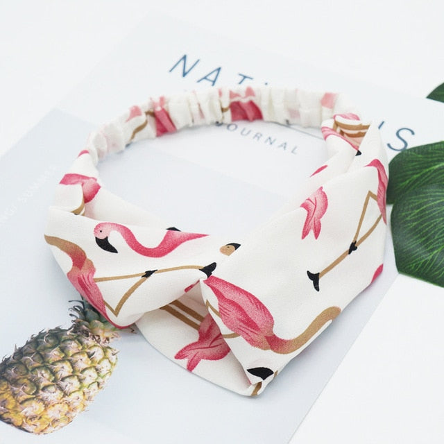Bandana Hippie <br> Flamand rose - boutique-hippie.fr