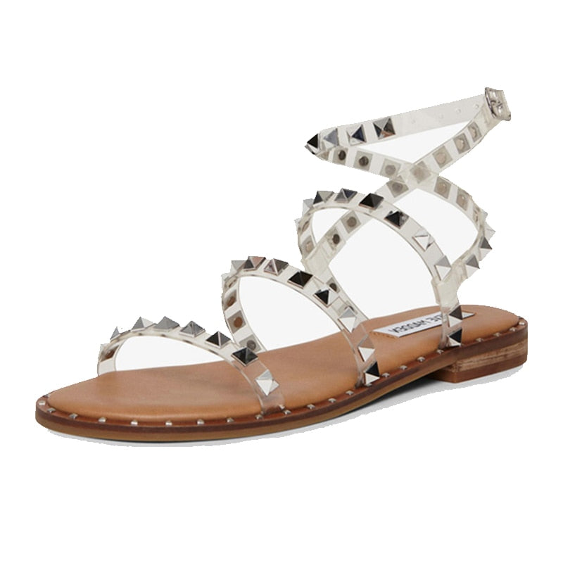 Sandale Hippie Cloutée
