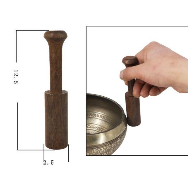 Accessoire Bol Tibétain <br> Maillet de Bois - boutique-hippie.fr