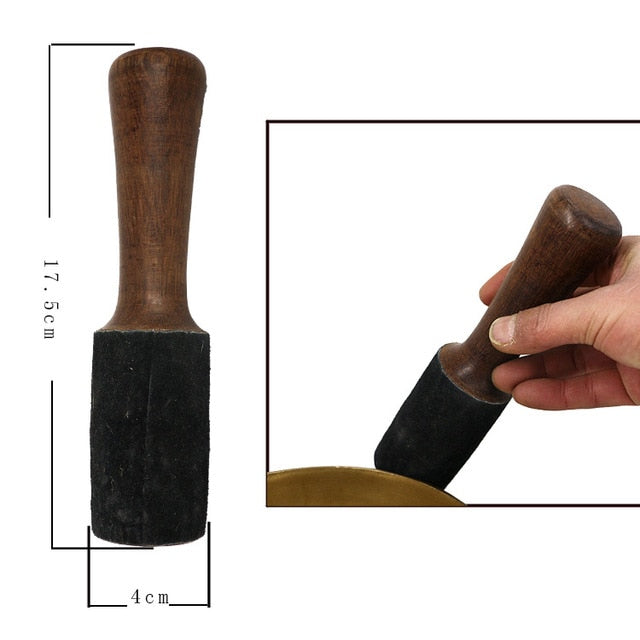 Accessoire Bol Tibétain <br> Maillet de Bois - boutique-hippie.fr