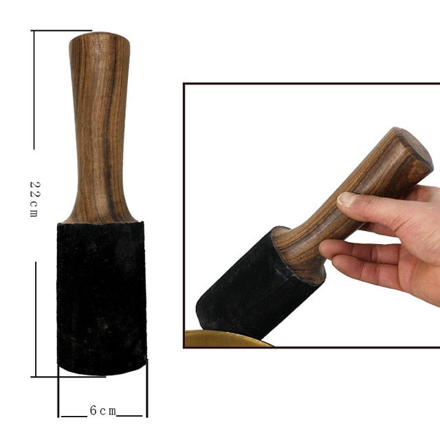 Accessoire Bol Tibétain <br> Maillet de Bois - boutique-hippie.fr