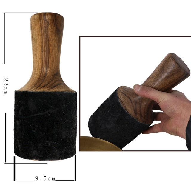 Accessoire Bol Tibétain <br> Maillet de Bois - boutique-hippie.fr