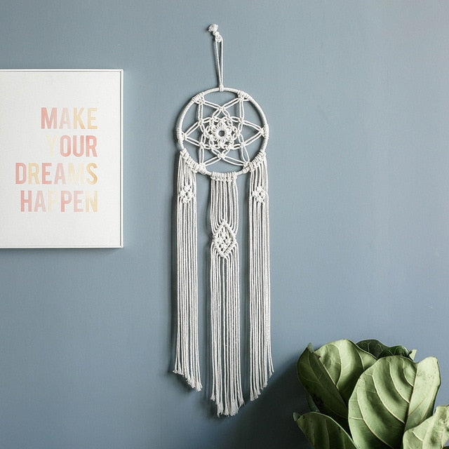 Macramé <br> Blanc & Chic - boutique-hippie.fr
