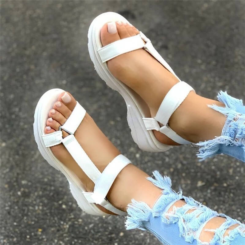 Sandale Hippie Blanche
