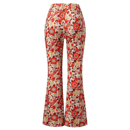 Pantalon Hippie Imprimé Fleuri