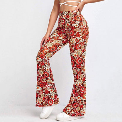 Pantalon Hippie Imprimé Fleuri