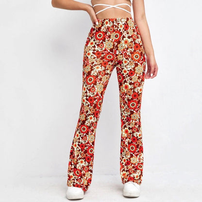 Pantalon Hippie Imprimé Fleuri