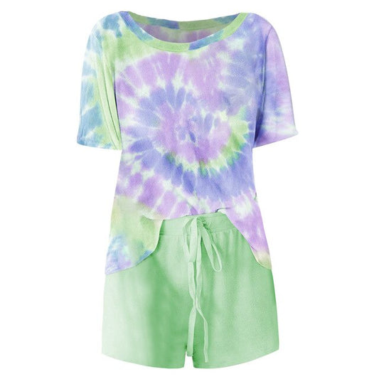 Pyjama Hippie <br> Arc-en-ciel Violet - boutique-hippie.fr