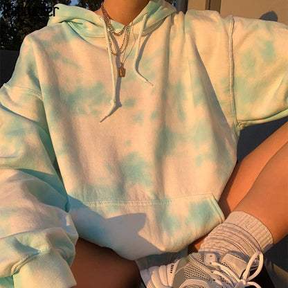 Pull Hippie Femme Tie and Dye