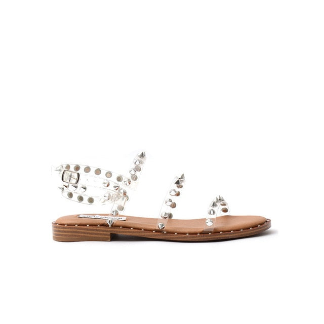Sandale Hippie Cloutée