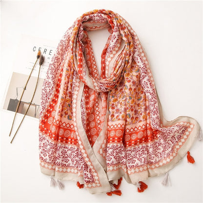 Chèche <br> Doux Couleur Rosé - boutique-hippie.fr