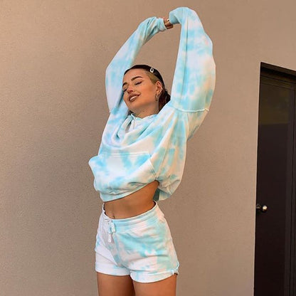 Pull Hippie Femme Tie and Dye