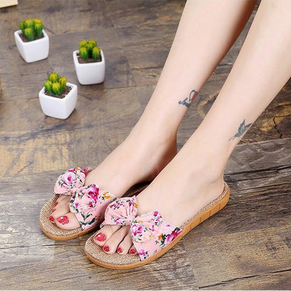 Sandales Hippie Noeud Papillon